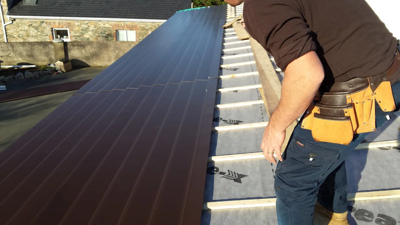 New Roof Installation 1 1